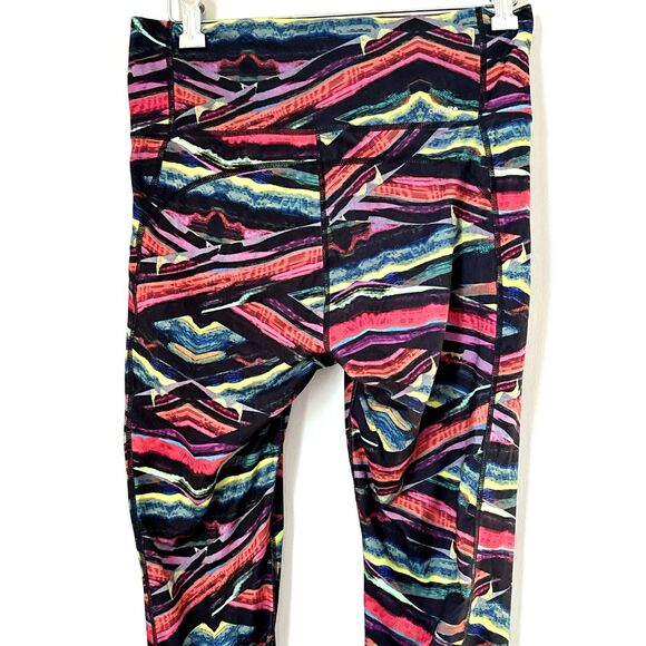 Adidas Psychedelic Training Leggings fits Small - Medium h35 - Picture 2 of 13